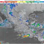 Se preven lluvias muy fuertes a puntuales intensas en estados del Oriente y Sureste