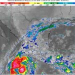 Ciclón tropical Kristy se desplaza hacia el Occidente de México