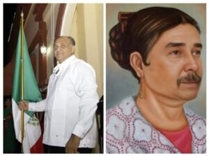 “¡Viva Josefa Ortiz de Pinedo!”: alcalde en Campeche se confunde durante las arengas