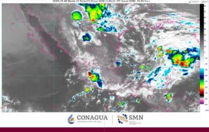 La onda tropical número 4 que se desplazará sobre el sureste del país