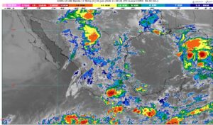 Prevalece el temporal de lluvias en la mayor parte de la República Mexicana