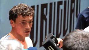 Federico Viñas promete un Uruguay intenso ante Arabia Saudita