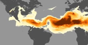 Polvo del Sahara teñirá de rojo los atardeceres de Yucatán este fin de semana